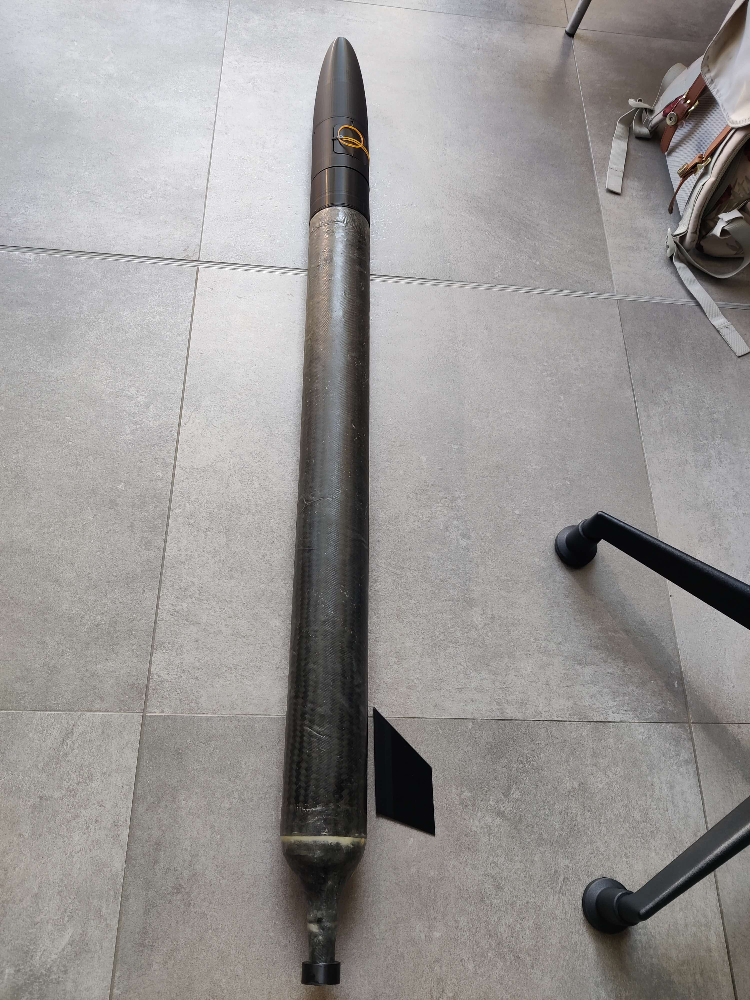 afbeelding van de waterraket